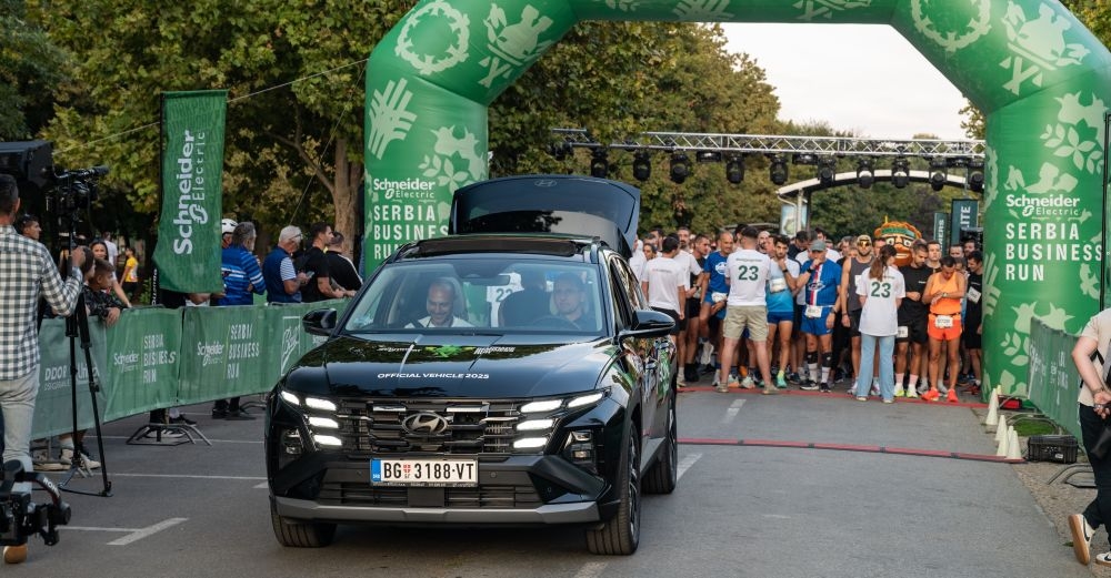Hyundai – zvanično vozilo Belgrade Business Run 2025