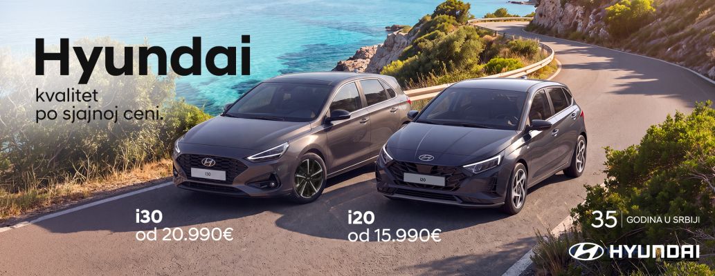 Hyundai kvalitet po sjajnoj ceni!