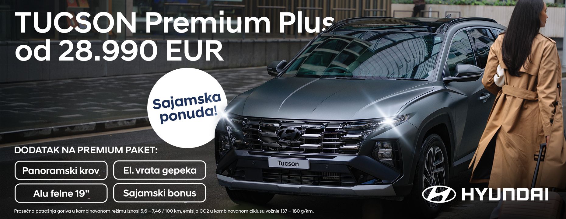 Sajamska akcija - Tucson Premium Plus