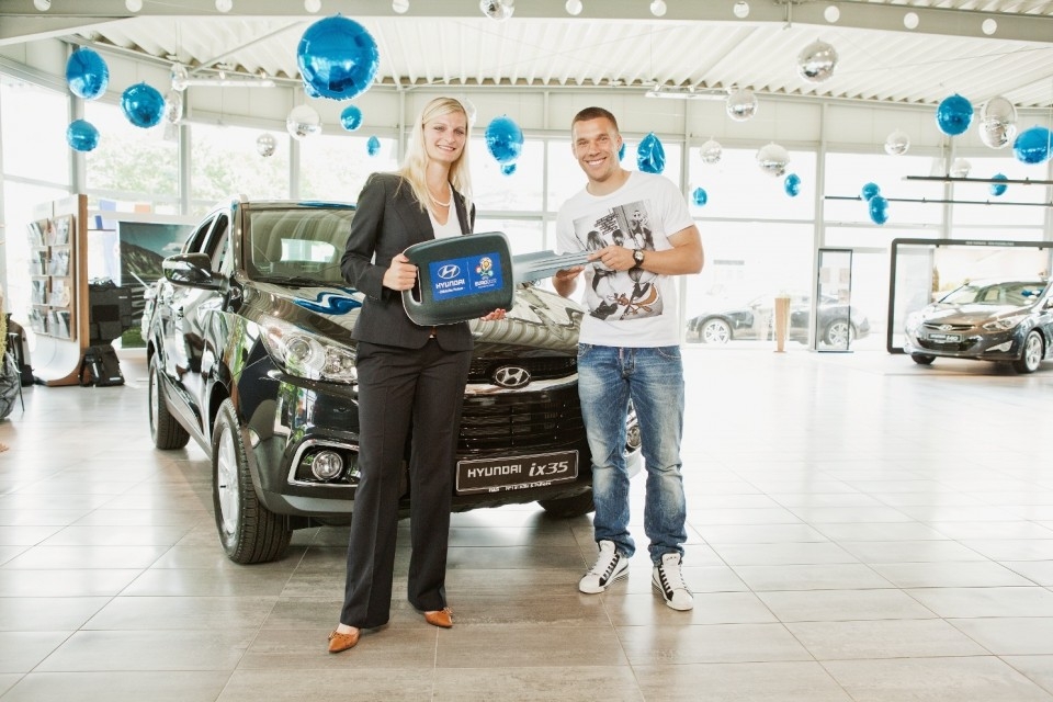 Likas Podolski novi promoter Hyundai Motor Deutschland