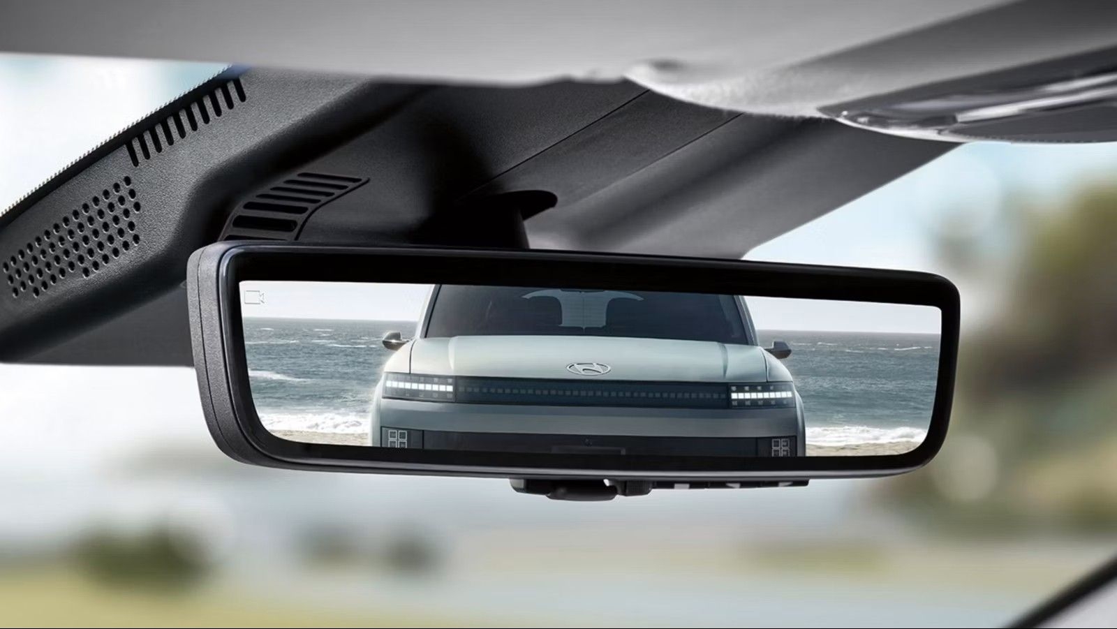 Digitalni centralni retrovizor.