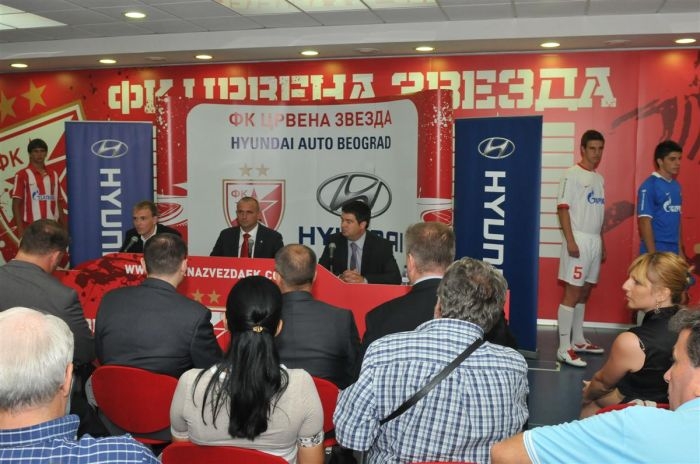 Hyundai Auto Beograd novi sponzor fudbalskog kluba Crvena Zvezda