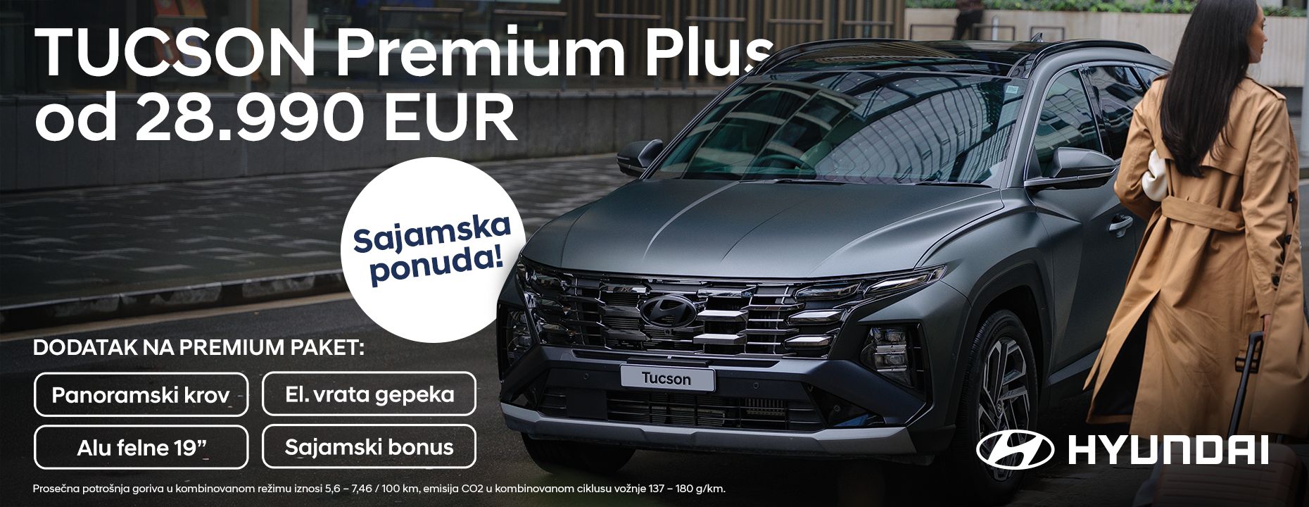 Sajamska akcija - Tucson Premium Plus